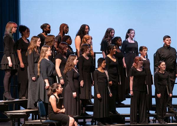 2023 All County Chorus Students Performing
